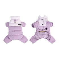 Winter Dog Coat for Small Medium Large Breeds Cozy Thermal Outfit for Cold Seasons Pet Apparel Windproof