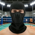 thumbnail image 1 of Winter Warm Full Face Balaclava Mask for Motorcycle Riding Ski Snowboarding Cycling Hood Windproof Soft Fleece Outdoor Sports Cold Weather Gear, 1 of 4