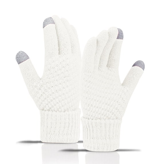 Winter Warm Gloves,Cozy Thermal Cold Weather Thick,Fashionable Outdoor Snow Gloves for Extreme Freezing Temperatures,Durable Stretchable Design,Christmas Gifts(Palm Width:4.72In,Total length:7.87In)