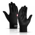 thumbnail image 1 of Winter Warm Gloves, Thermal Black Warm Gloves for Men Women Waterproof Touchscreen Non-Slip Freezer Gloves for Driving, Cycling,Hiking,Skating, 1 of 9
