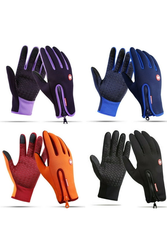 Winter Warm Gloves Touch Screen Gloves for Men Women Anti-Slip Driving Cycling Sports Gloves Windproof Snow Gloves Ski Gloves