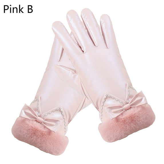 Winter Warm Gloves for Women | Touchscreen Compatible, Water Resistant - Ideal for Running, Cycling, Driving, and Hiking in Cold Weather