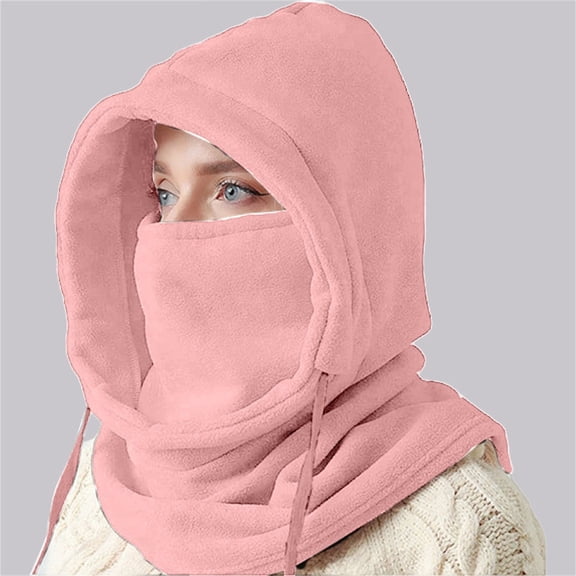 Winter Warm Hat for Woman Padding Bucket Cap Knit Hat Thick Plush Earflap Hats