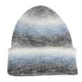 thumbnail image 1 of Winter Warm Hats CQXIDFH Gradient Tie Dye Knitted Cap, Stretch Short Style Windproof Headwear, Warm Casual Outdoor Winter Hat, Hijab Cap (A, One Size), 1 of 2