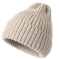 thumbnail image 1 of Winter Warm Hats CQXIDFH Knitted Hat, Solid Glossy Ear Warmer Cap, Thickened Windproof Headwear for Autumn Winter Outdoor, Hair Accessories (C, One Size), 1 of 3