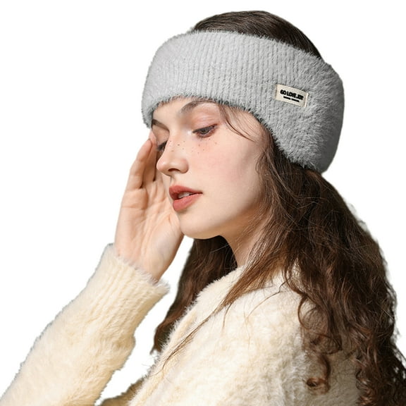 Winter Warm Headbands Women Ear Warmer Thermal Ear Muff Headband Men Women Head Wrap for Winter Outdoor Skiing Running