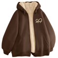 thumbnail image 1 of Winter Warm Jacket Hooded Sweatshirt For Outdoor Activities And Casual Wear, 1 of 2