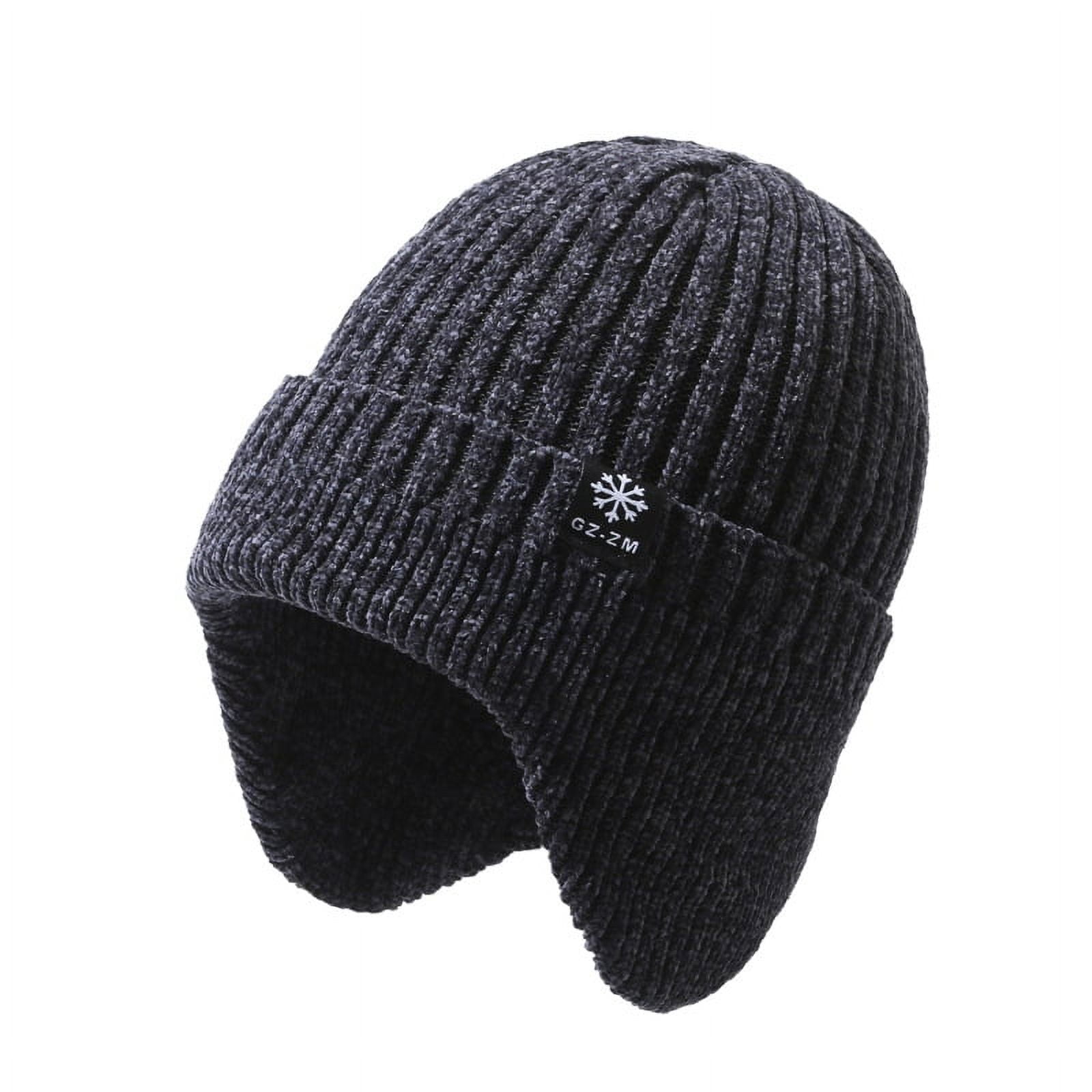 【ブリーフィングゴルフ】MENS KNIT WORK CAP Chevrons Cabled Hat Digital Knitting Pattern For Men