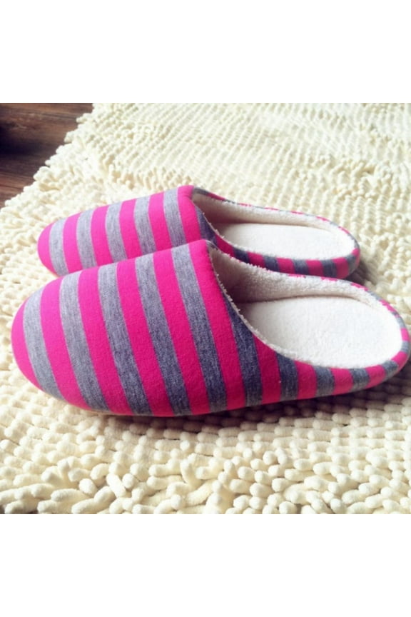 Winter Warm Men/Women Home Anti-Slip Suede Soft Sole Slippers Shoes House Indoor Floor Bedroom Slippers Shoes