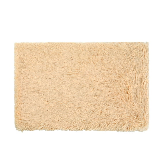 Winter Warm Pet Blanket Four Season Dog Mat PV Plush Insulated Soft Comfortable Washable Fashionable Design for Bed Sofa Easy Clean for Small Medium Dogs 55x40cm