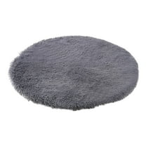 Winter Warm Pet Mat Cozy Round Bed for Small Medium Dogs and Cats Soft Kennel Pad with Reversible Design