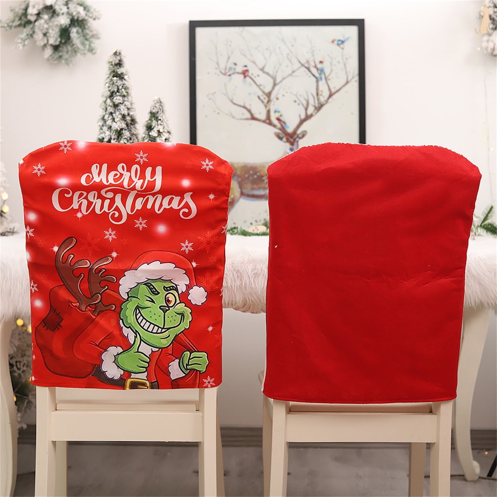 Winter Warm Price JIASEN The Grinch Christmas Decorations Christmas