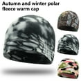 thumbnail image 1 of Winter Warm Skull Cap Soft Polar Fleece Beanie Hat Thick Windproof Watch Cap Skiing Outdoor Cap for Men Women, 1 of 8