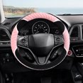 thumbnail image 1 of Winter Warm Steering Wheel Cover Soft Short Lint Plush, Non-Slip Grip Handle Protector, Thickened Comfortable Driving Wheel Cover for Women and Men Universal Car Accessories, 1 of 6