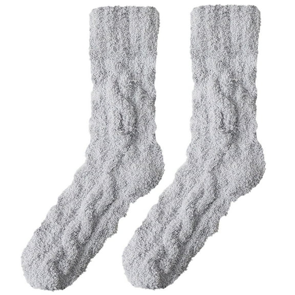 Winter Warm Stockings Cozy Thermal Socks Thick Indoor Home Comfort Long Socks for Men and Women Versatile Cold Weather