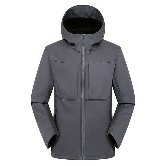 Winter Warm Windproof Zip Up Jackets for Womens Men And Women Men And Women Sprint Coat Plush Thickened Outdoor Ski Suit Hooded Warm Coat