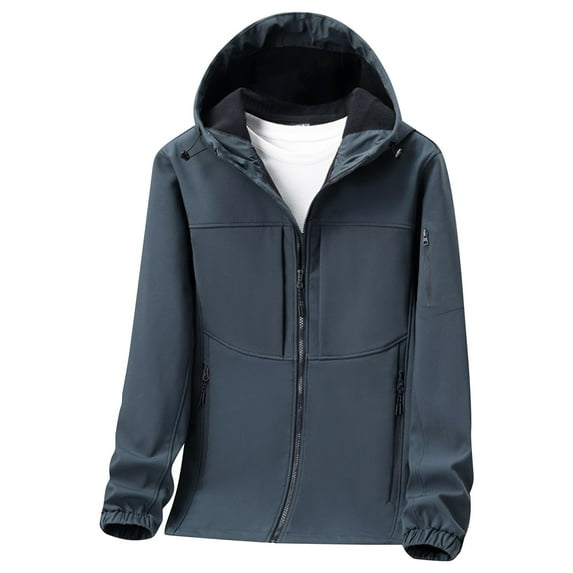 Winter Warm Windproof Zip Up Jackets for Womens Men And Women Sprint Coat Thin Style Outdoor Ski Suit Hooded Windproof And Coat Long Sleeve Hooded Casual Coat/Jacket