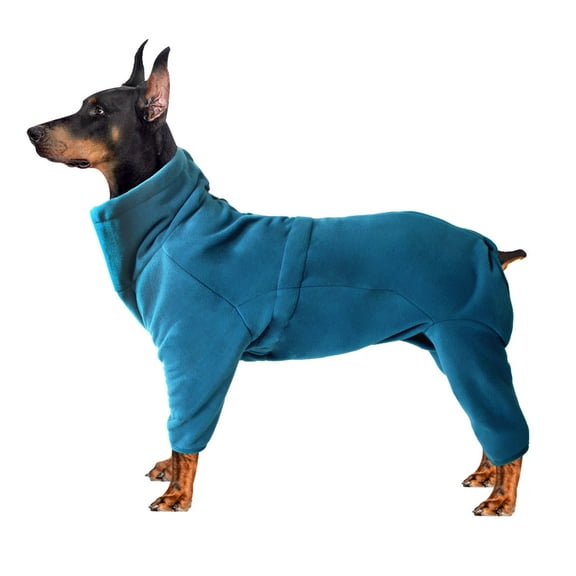 Winter Pet Clothing for Dogs - Warm and Thick Zippered Wrap for Outdoor Use - Ideal for Large and Small in Colder Seasons