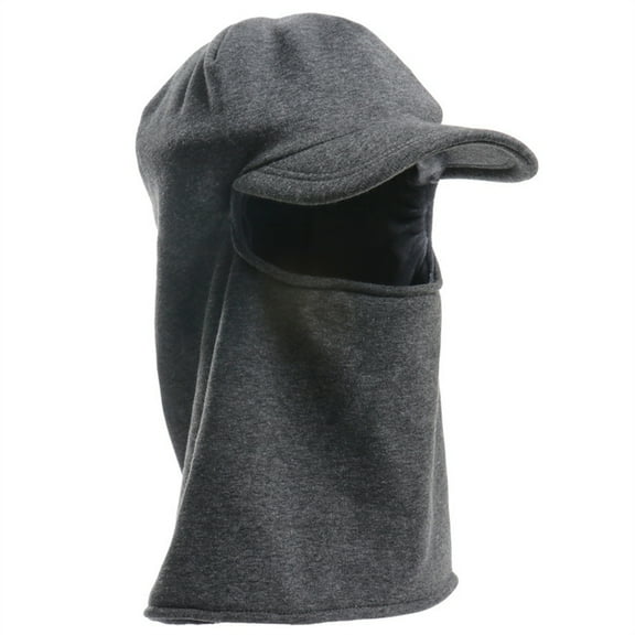 Winter Warmth Cap Windproof EarFlaps Neck Coverage Soft Hooded Hat for