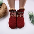 thumbnail image 1 of Winter Warmth Fuzzy Socks for Women - Thermal Fleece Lined, Non-Skid Sole Design, 1 of 5