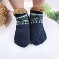 thumbnail image 1 of Winter Warmth Fuzzy Socks for Women - Thermal Fleece Lined, Non-Skid Sole Design, 1 of 5