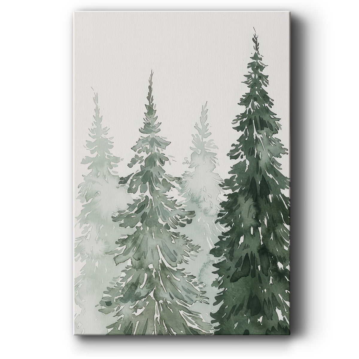 Winter Washed Coppice I- Gallery Wrapped Canvas