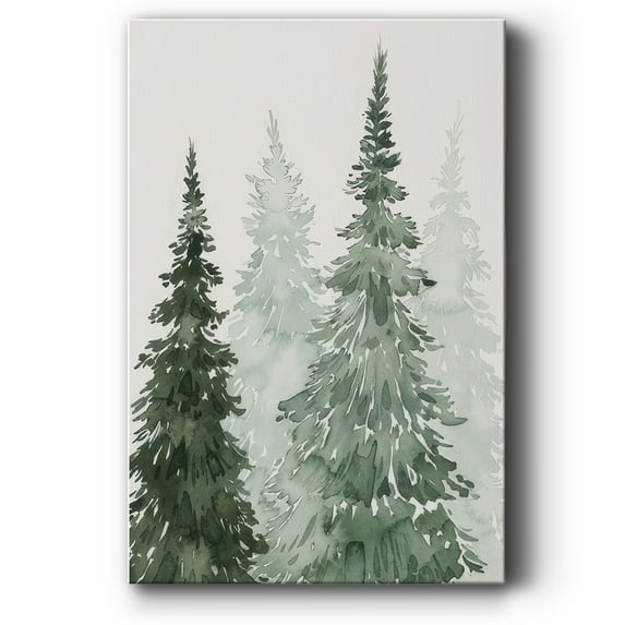 Winter Washed Coppice II- Gallery Wrapped Canvas