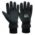thumbnail image 1 of Winter Waterproof Gloves For Men & Women Touch Screen Windproof Grippy Palm Cycling Motorcycle Hiking Climbing Gloves Black-S, 1 of 12