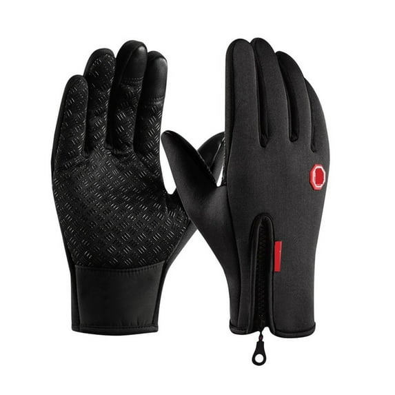 Winter Waterproof Gloves For Women Men Windproof Sports Fishing Touchscreen Driving Motorcycle Ski Non-slip Warm Cycling Gloves Suitable For Hiking Driving Climbing Riding Skiing
--------
,Secure Fit