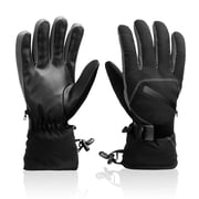 Winter Waterproof Ski Snow Warm Gloves for Women Men, Windproof Cold Weather Thermal with Touchscreen Fingers, for Running Driving Cycling Hiking Biking Outdoor Sports Daily Work