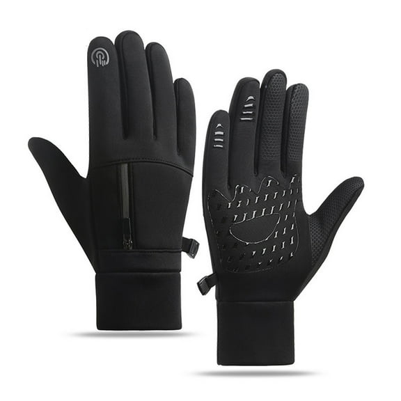 Winter Waterproof Ski Snow Warm Gloves for Women Men, Windproof Cold Weather Thermal with Touchscreen Fingers, for Running Driving Cycling Hiking Biking Outdoor Sports Daily Work