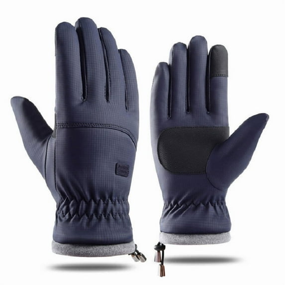 Winter Waterproof Skiing Snow Warm Gloves, Touch Screen Thermal Gloves for Cold Weather