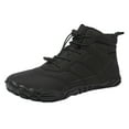 thumbnail image 1 of Winter Waterproof Slip-On Warm Ankle Chukka Boots,Snow Loafers,Winter Outdoor New Large Size Men Five Toes Snow Boots Thickened Warm Cotton Non Slip Water Proof High Top Snow Boots(Size:6）, 1 of 8