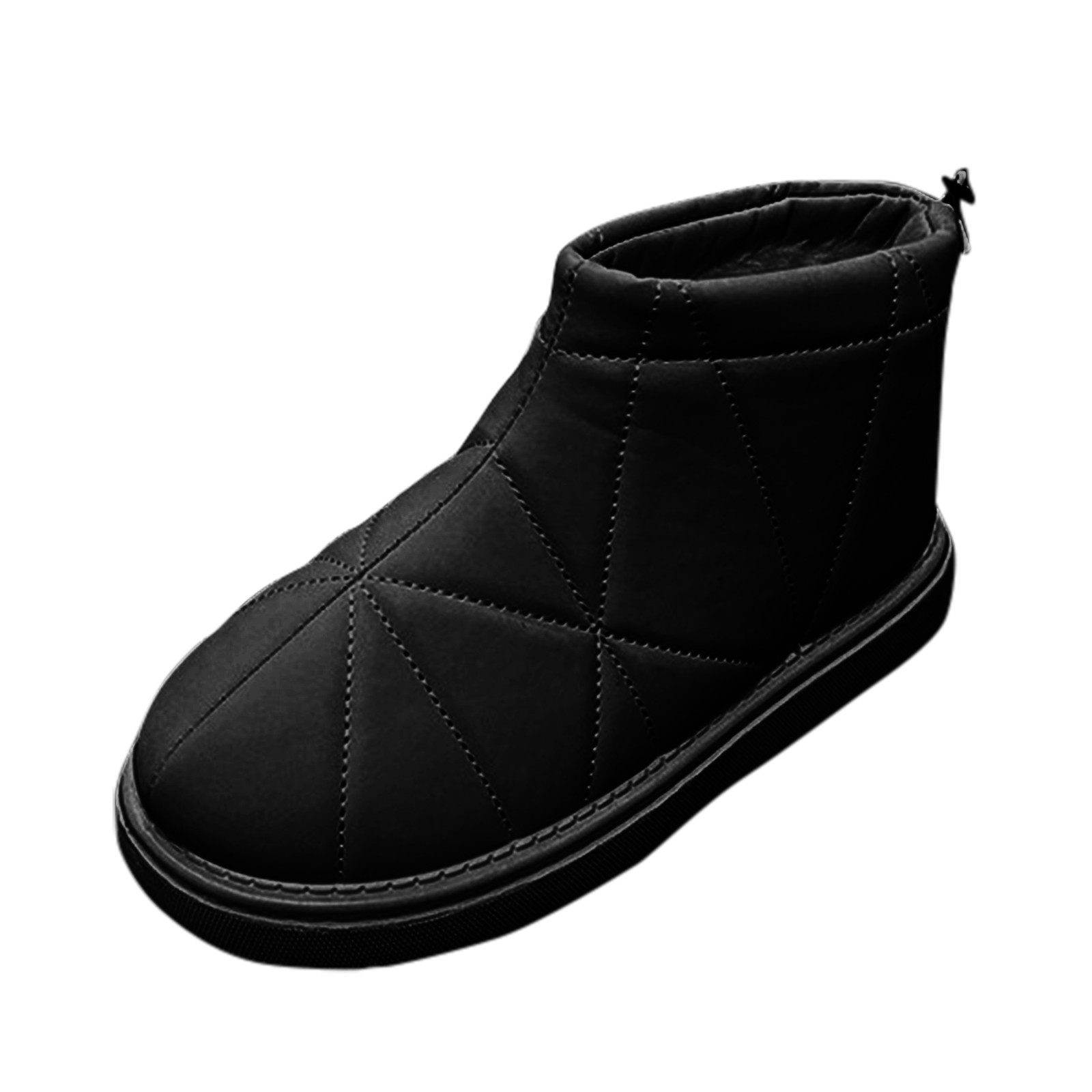 Winter Waterproof Slip On Warm Ankle Chukka Boots Snow Loafers Women s Autumn Winter Wool Thickened Low Top Non Slip Short Boots Snow Boots Platform Warm Bread Cotton Shoes Size 8 Walmart