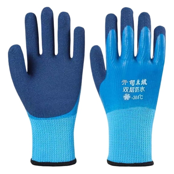 Winter Waterproof Work Gloves Cold Weather Thermal Insulated Fishing