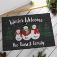 thumbnail image 1 of Winter Welcome Family  Personalized Doormat, 1 of 1