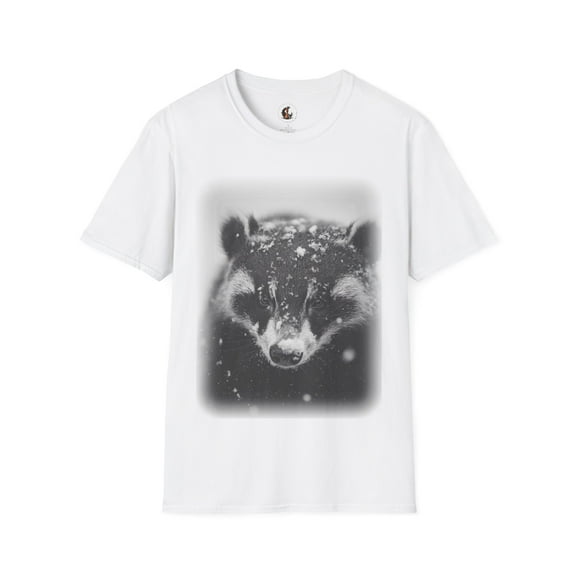 Winter Whisper Badger Tee - Comfort Wear and Wildlife Care