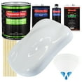 thumbnail image 1 of Winter White Gallon Low VOC URETHANE BASECOAT CLEARCOAT Car Auto Paint Kit, 1 of 6