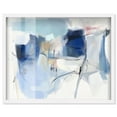 thumbnail image 1 of Winter White II Shadowbox Print Teal Decor by Art Remedy, White Frame, 30 x 24, 1 of 6