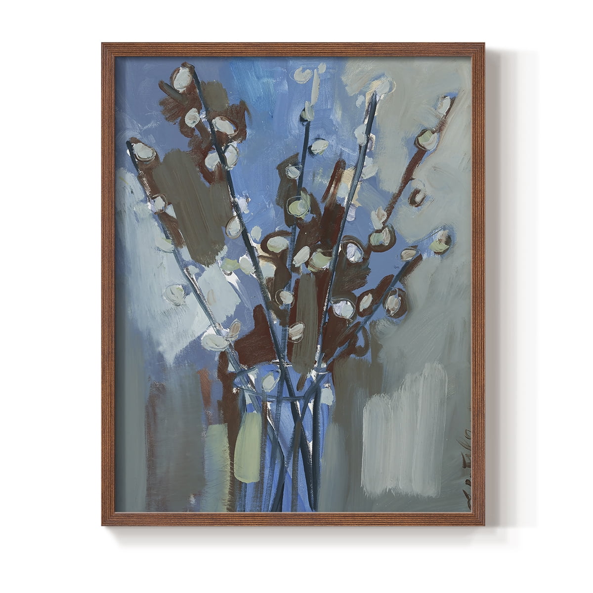 Winter Willow I Framed Print - Solid Wood in Single Picture Frame Solid Wood 2 Framed Print