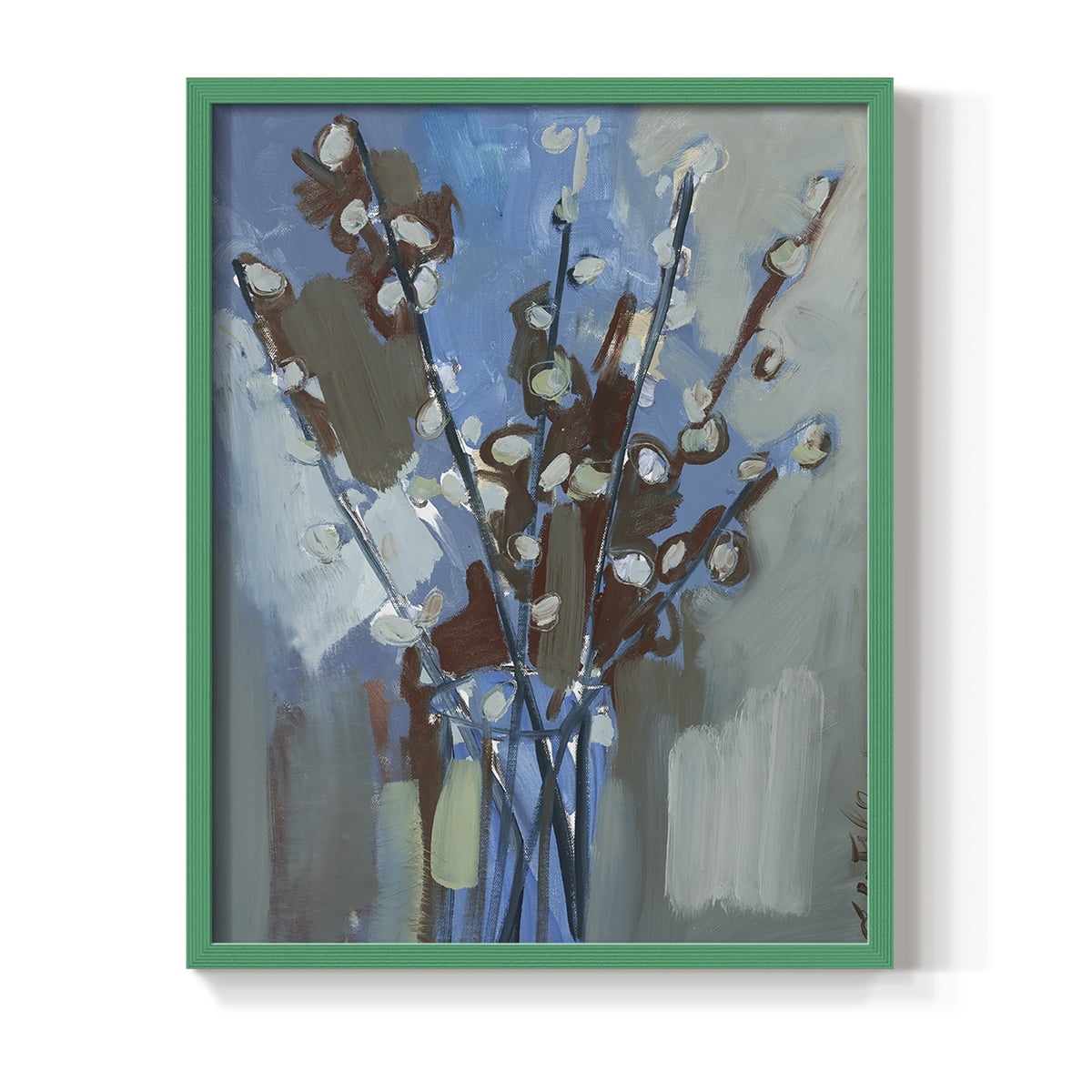 Winter Willow I Framed Print - Solid Wood in Single Picture Frame Solid Wood 2 Framed Print