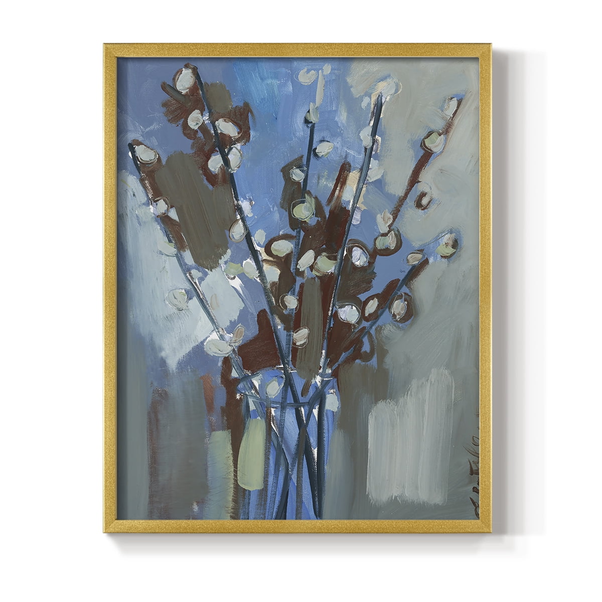 Winter Willow I Framed Print - Solid Wood in Single Picture Frame Solid Wood 2 Framed Print
