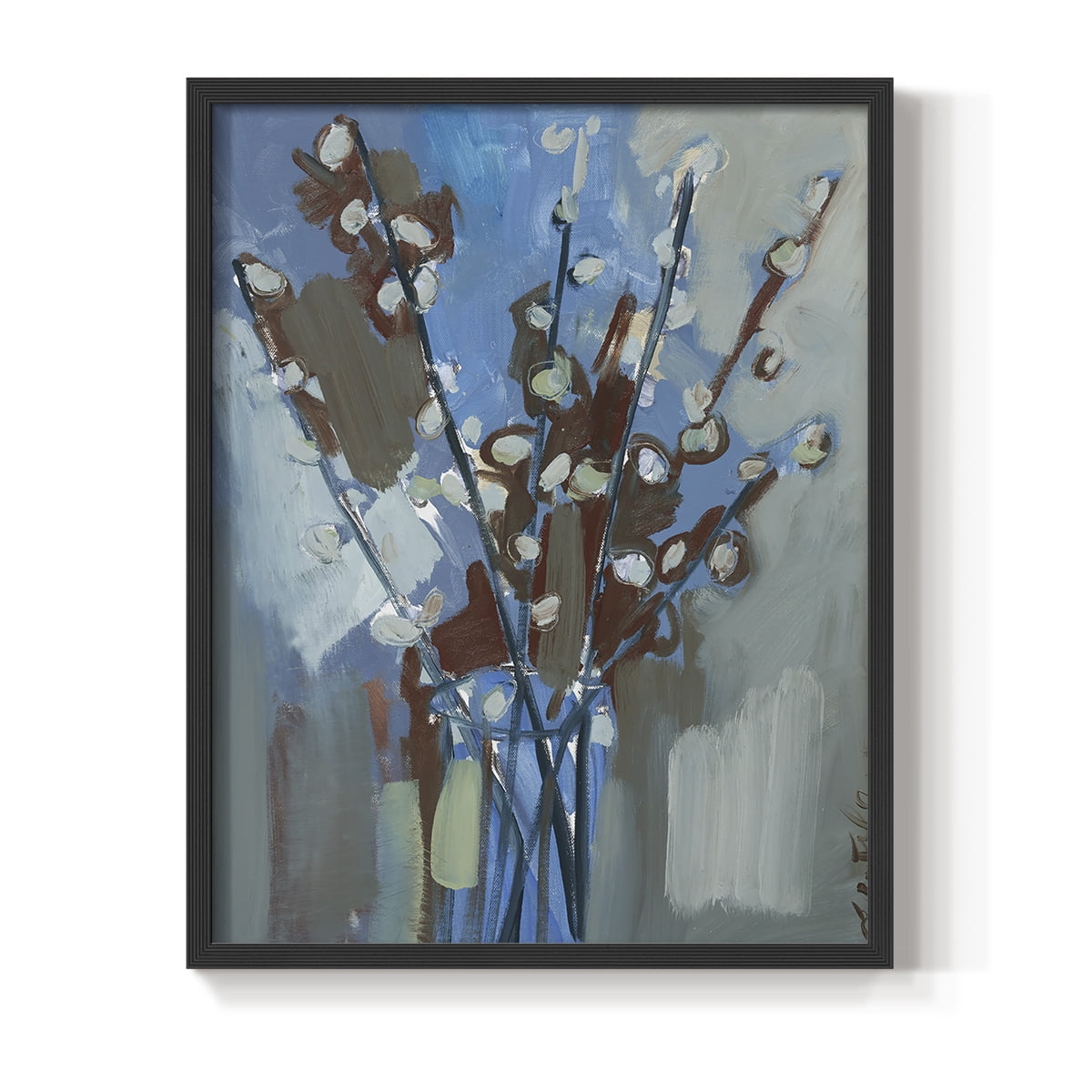 Winter Willow I Framed Print - Solid Wood in Single Picture Frame Solid Wood 2 Framed Print