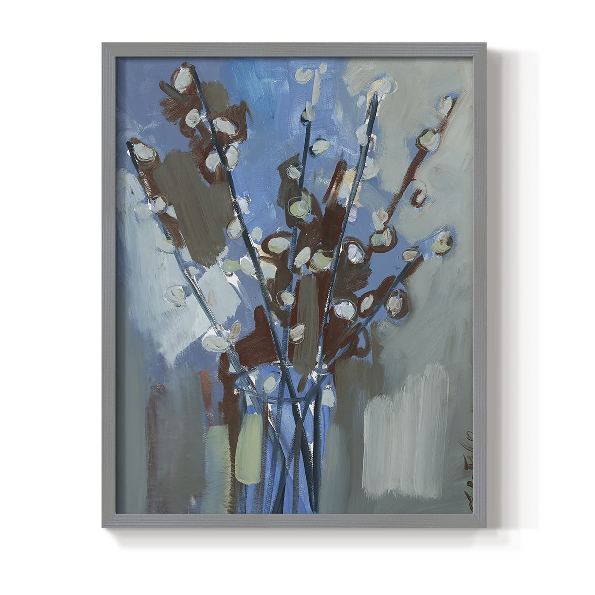 Winter Willow I Framed Print - Solid Wood in Single Picture Frame Solid Wood 2 Framed Print
