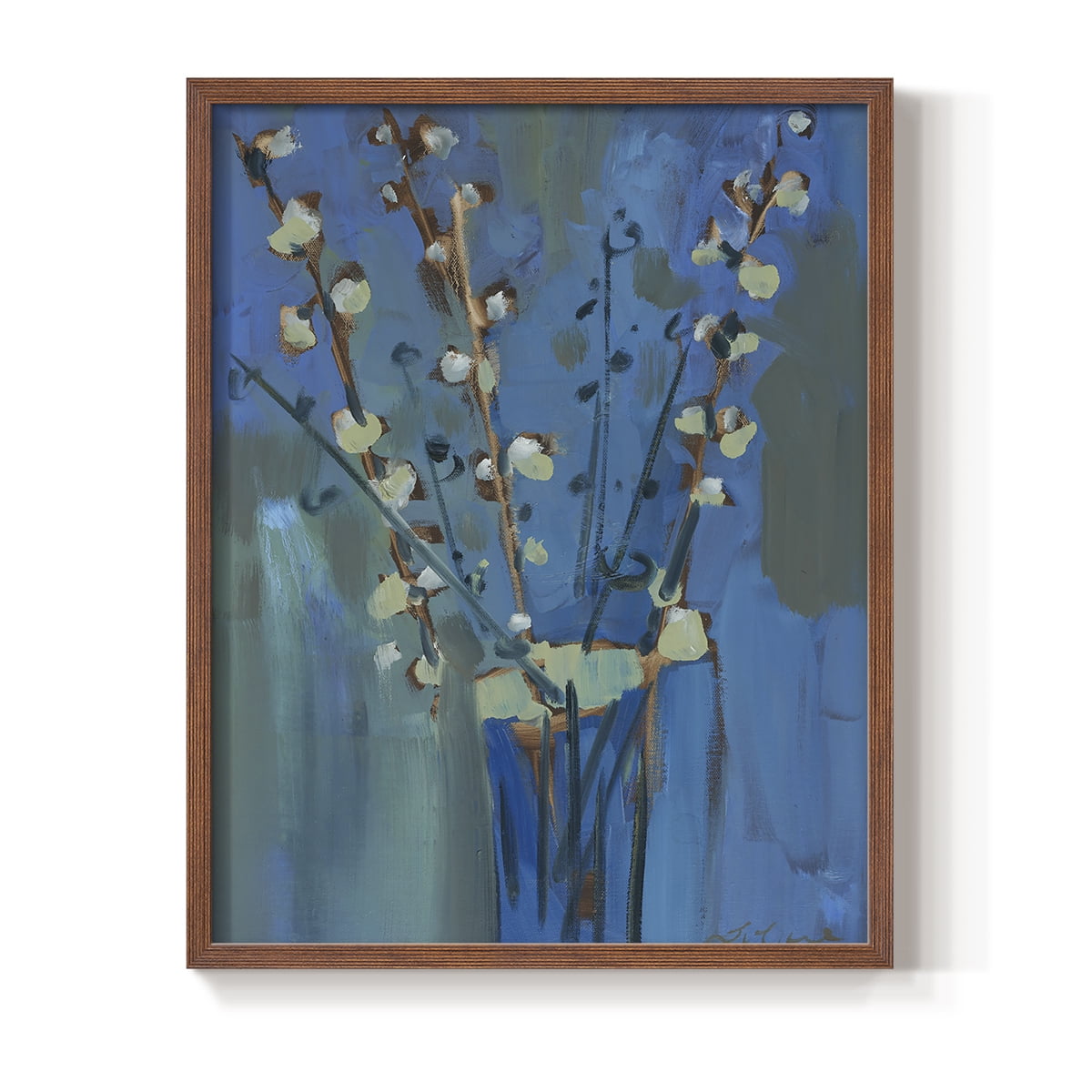 Winter Willow II Framed Print - Solid Wood in Single Picture Frame Solid Wood 2 Framed Print