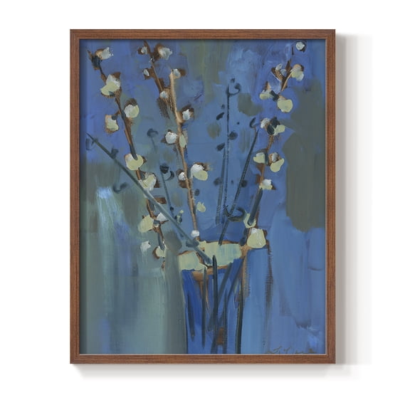 Winter Willow II Framed Print - Solid Wood in Single Picture Frame Solid Wood 2 Framed Print