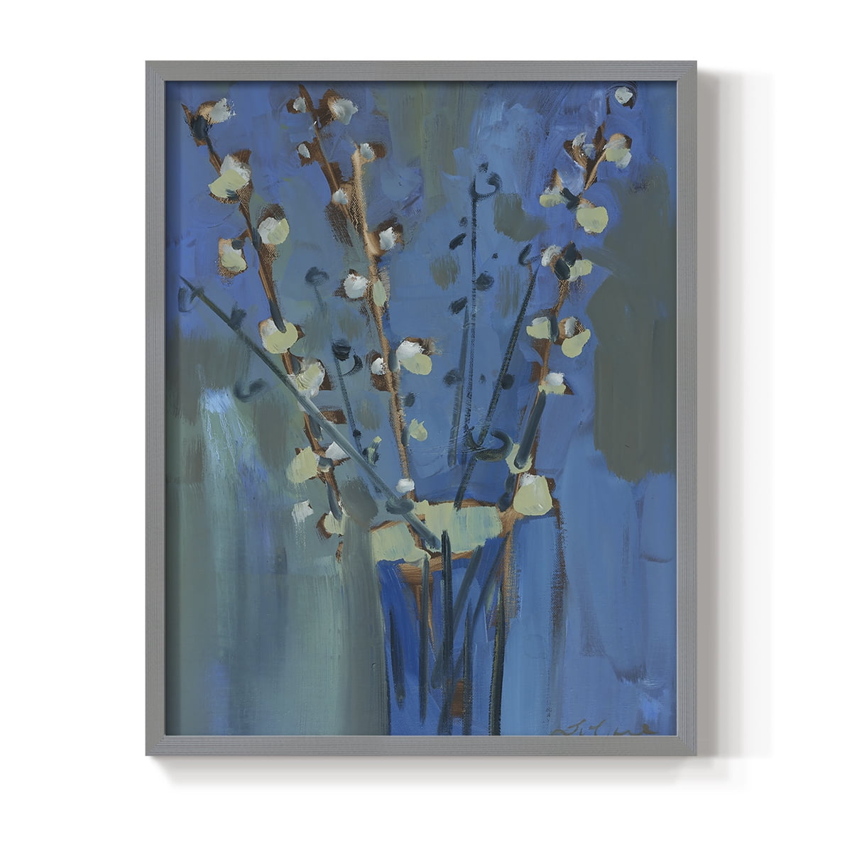 Winter Willow II Framed Print - Solid Wood in Single Picture Frame Solid Wood 2 Framed Print