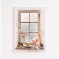 thumbnail image 1 of Winter Window Coffee & Candles Art Poster: Hygge Home Decor, Size 24x36 UNFFRAMED F03.1.7l1613, 1 of 3