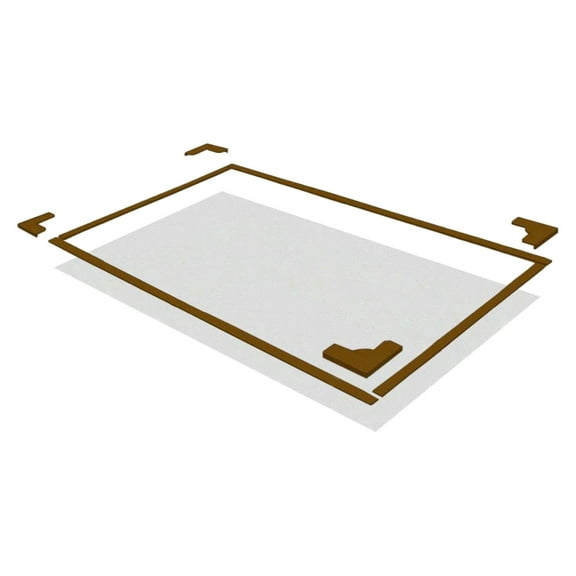 Winter Window Sealing Windproof Film Plastic Material High Transparency Adhesive Customizable Size for Bathroom Bedroom Insulation Cold Proof