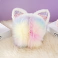 thumbnail image 1 of Winter Windproof Cold-Proof Warm Color-Block Ear Muffs Ear Protection, 1 of 8